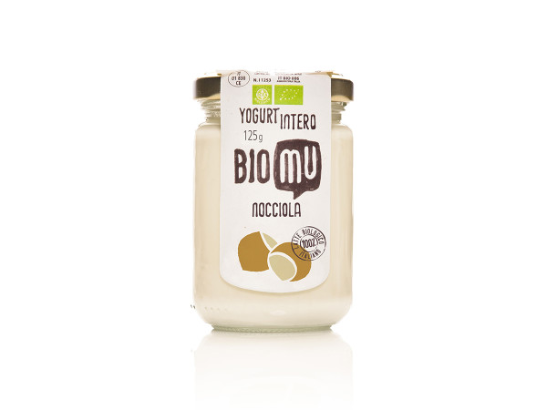 Yogurt biomu nocciola intero 125 gr bio (foto)